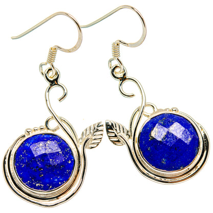 Lapis Lazuli Earrings handcrafted by Ana Silver Co - EARR427291 - Photo 2