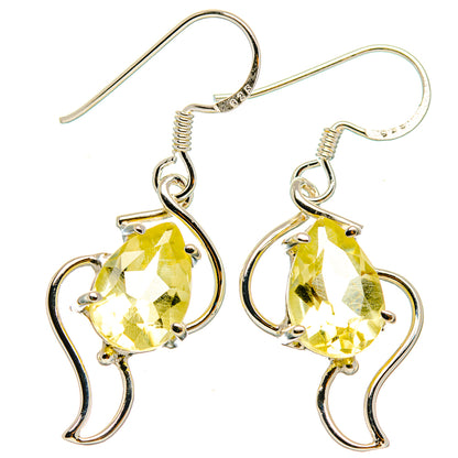 Citrine Earrings handcrafted by Ana Silver Co - EARR427295 - Photo 2