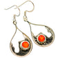 Red Onyx Earrings handcrafted by Ana Silver Co - EARR427307 - Photo 2