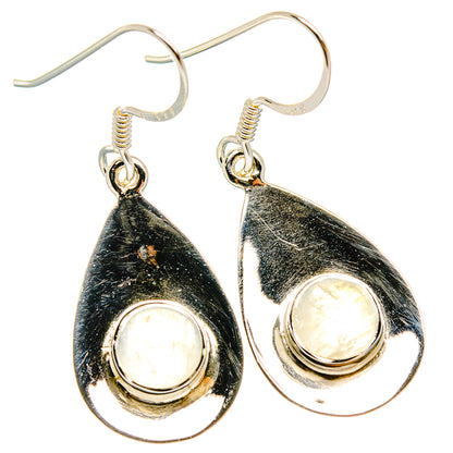 Rainbow Moonstone Earrings handcrafted by Ana Silver Co - EARR427368 - Photo 2