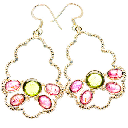 Tourmaline Earrings handcrafted by Ana Silver Co - EARR427376 - Photo 2