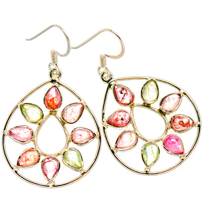 Tourmaline Earrings handcrafted by Ana Silver Co - EARR427378 - Photo 2