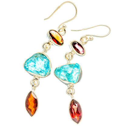 Apatite Earrings handcrafted by Ana Silver Co - EARR427400 - Photo 2