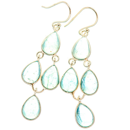 Aquamarine Earrings handcrafted by Ana Silver Co - EARR427404 - Photo 2