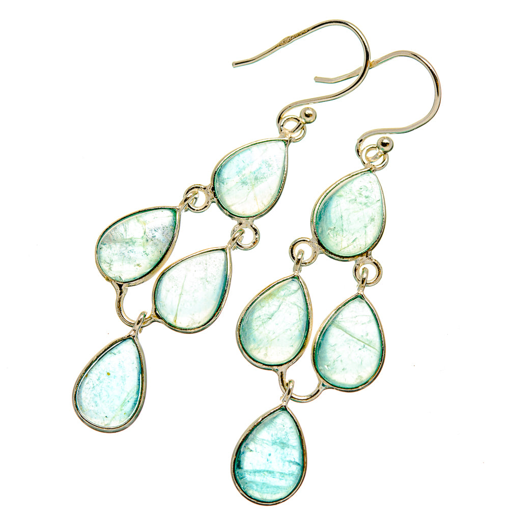 Aquamarine Earrings handcrafted by Ana Silver Co - EARR427408 - Photo 2