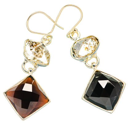 Black Onyx Earrings handcrafted by Ana Silver Co - EARR427413 - Photo 2