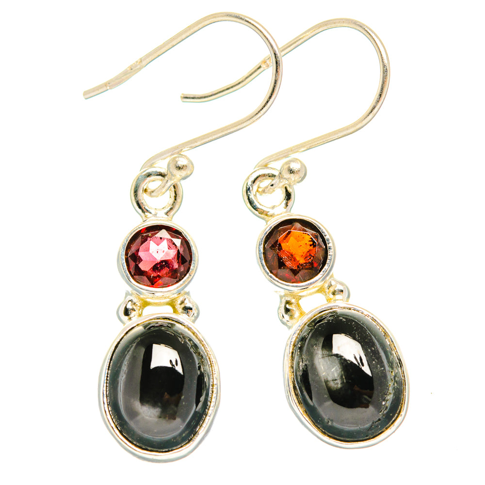 Star Diopside Earrings handcrafted by Ana Silver Co - EARR427414 - Photo 2