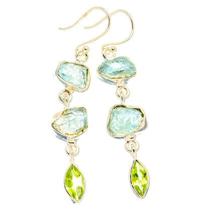 Aquamarine Earrings handcrafted by Ana Silver Co - EARR427422 - Photo 2