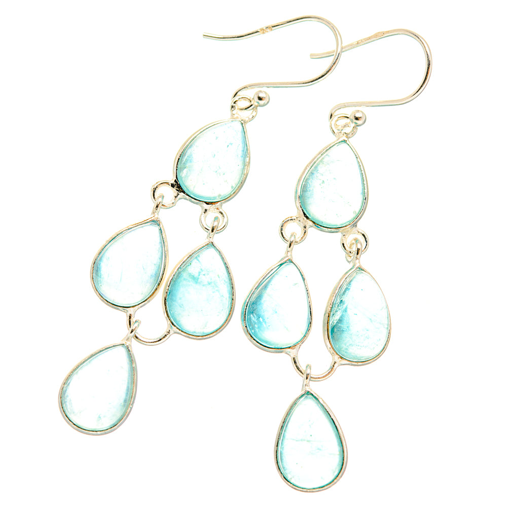 Aquamarine Earrings handcrafted by Ana Silver Co - EARR427425 - Photo 2