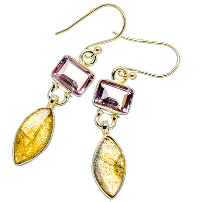 Labradorite Earrings handcrafted by Ana Silver Co - EARR427426 - Photo 2