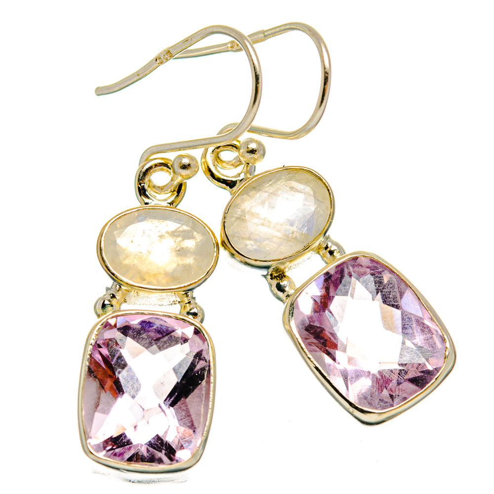 Kunzite Earrings handcrafted by Ana Silver Co - EARR427446 - Photo 2