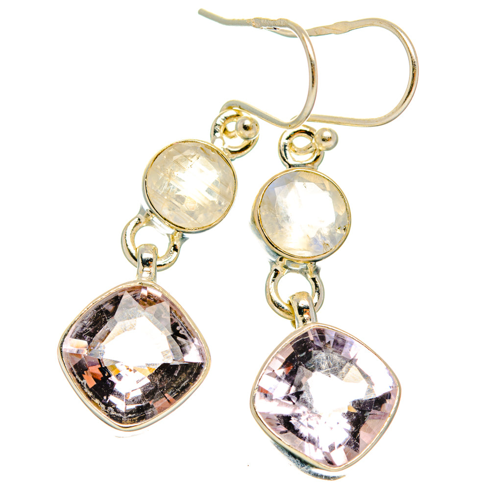 Kunzite Earrings handcrafted by Ana Silver Co - EARR427452 - Photo 2
