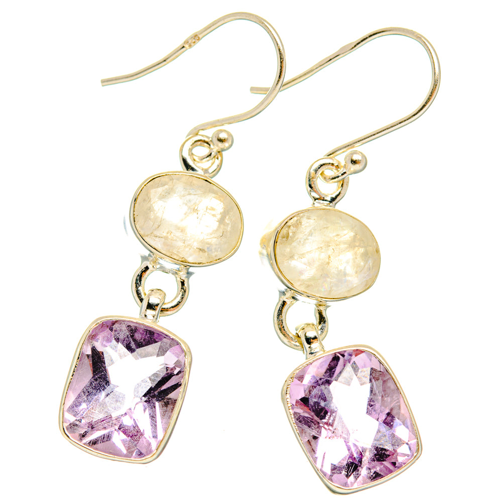 Amethyst Earrings handcrafted by Ana Silver Co - EARR427458 - Photo 2