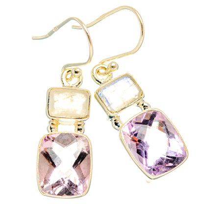 Kunzite Earrings handcrafted by Ana Silver Co - EARR427467 - Photo 2