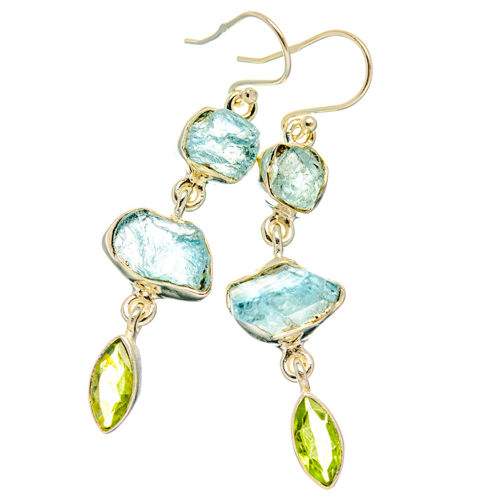 Aquamarine Earrings handcrafted by Ana Silver Co - EARR427479 - Photo 2