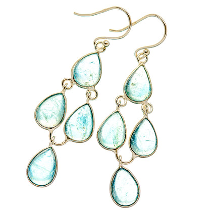 Aquamarine Earrings handcrafted by Ana Silver Co - EARR427485 - Photo 2