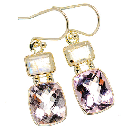 Kunzite Earrings handcrafted by Ana Silver Co - EARR427490 - Photo 2