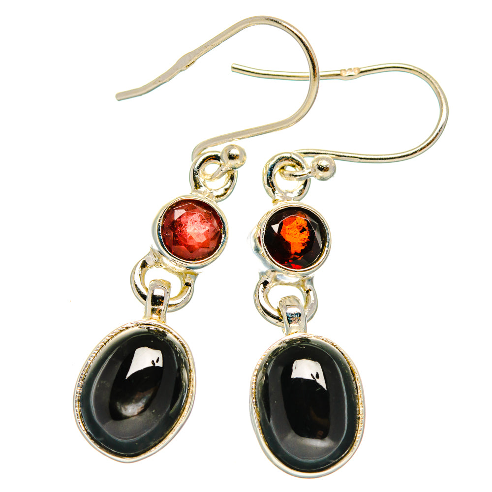 Star Diopside Earrings handcrafted by Ana Silver Co - EARR427492 - Photo 2