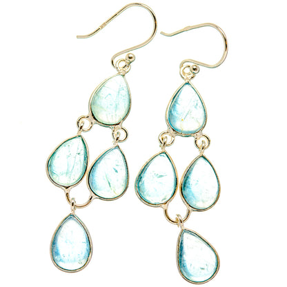 Aquamarine Earrings handcrafted by Ana Silver Co - EARR427524 - Photo 2