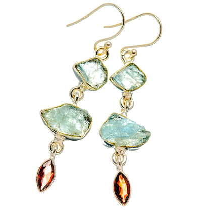 Aquamarine Earrings handcrafted by Ana Silver Co - EARR427528 - Photo 2