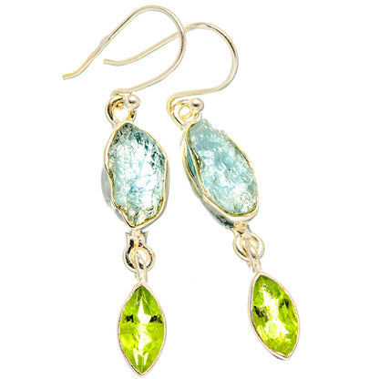 Aquamarine Earrings handcrafted by Ana Silver Co - EARR427538 - Photo 2