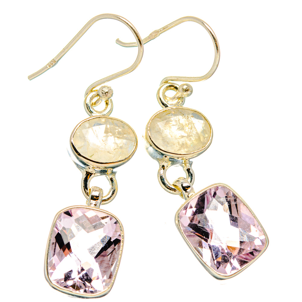 Kunzite Earrings handcrafted by Ana Silver Co - EARR427547 - Photo 2