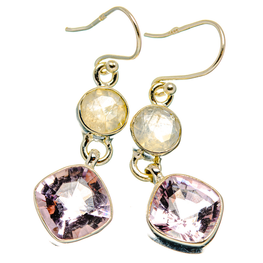 Kunzite Earrings handcrafted by Ana Silver Co - EARR427553 - Photo 2