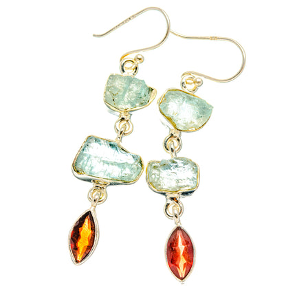 Aquamarine Earrings handcrafted by Ana Silver Co - EARR427574 - Photo 2