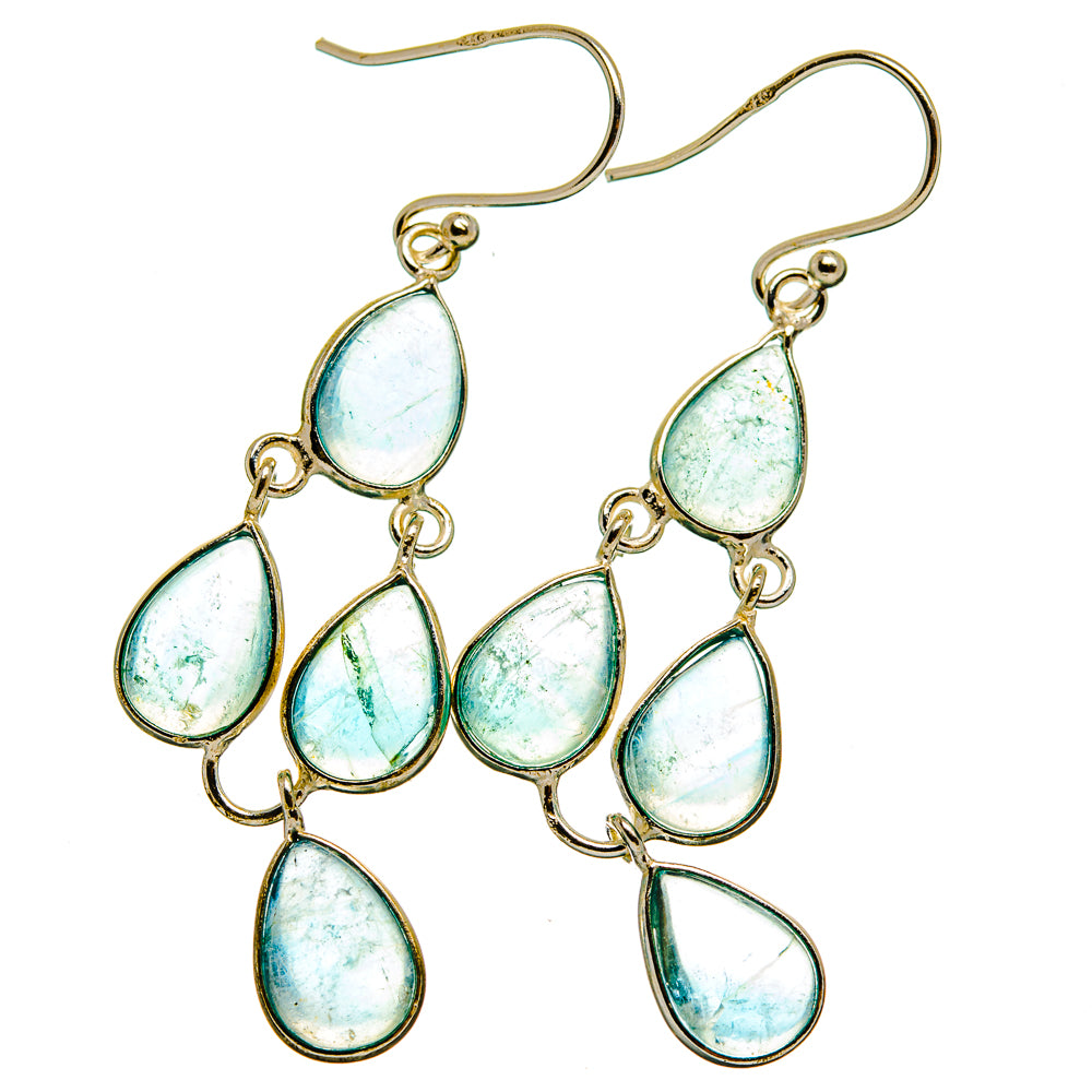 Aquamarine Earrings handcrafted by Ana Silver Co - EARR427581 - Photo 2