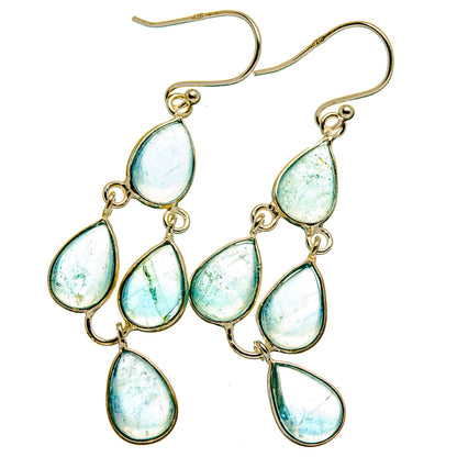 Aquamarine Earrings handcrafted by Ana Silver Co - EARR427581 - Photo 2