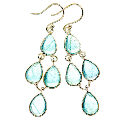 Aquamarine Earrings handcrafted by Ana Silver Co - EARR427597 - Photo 2
