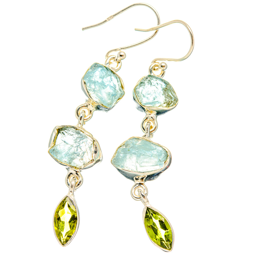 Aquamarine Earrings handcrafted by Ana Silver Co - EARR427598 - Photo 2