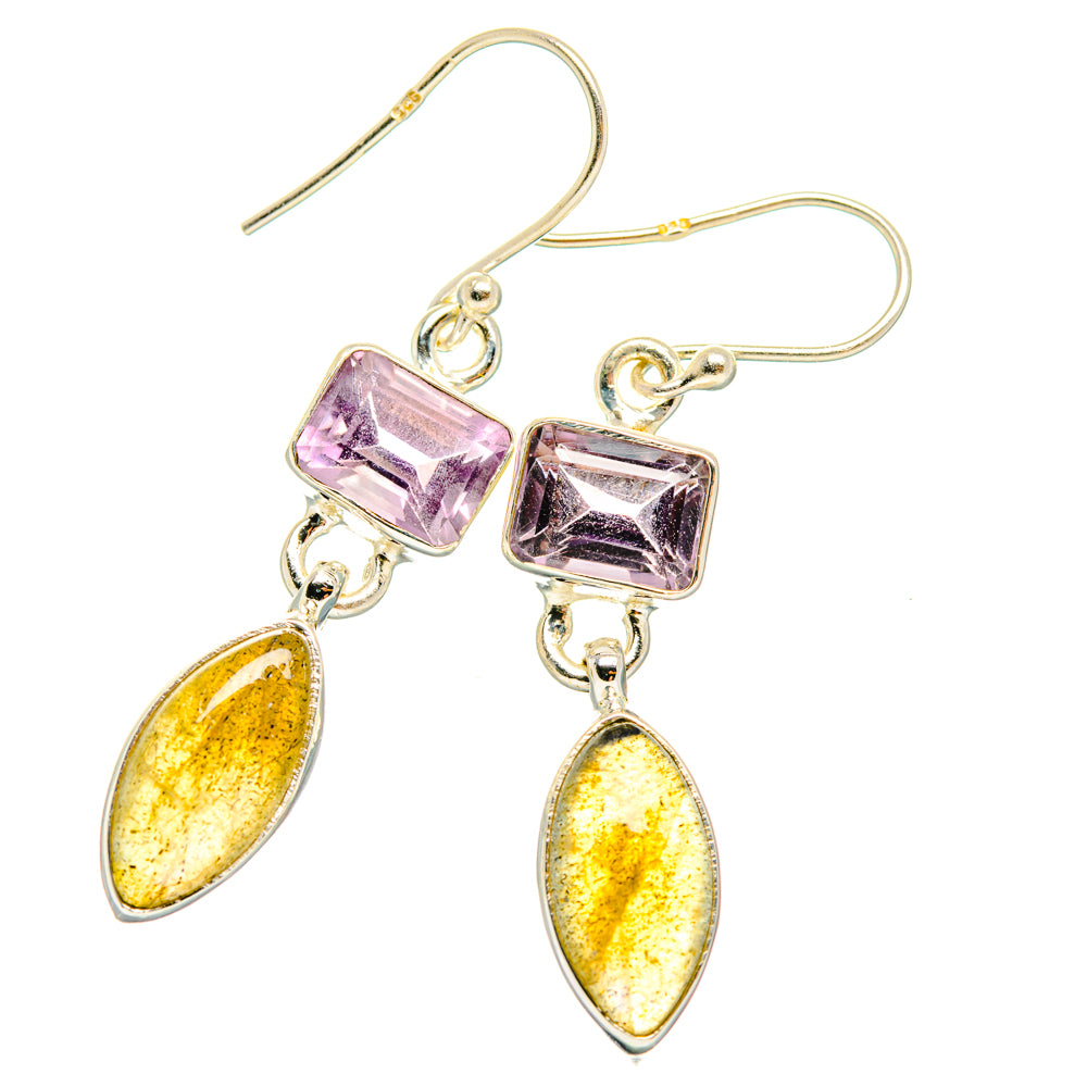 Labradorite Earrings handcrafted by Ana Silver Co - EARR427603 - Photo 2