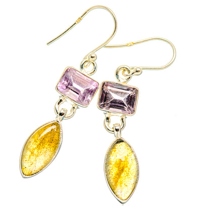 Labradorite Earrings handcrafted by Ana Silver Co - EARR427603 - Photo 2