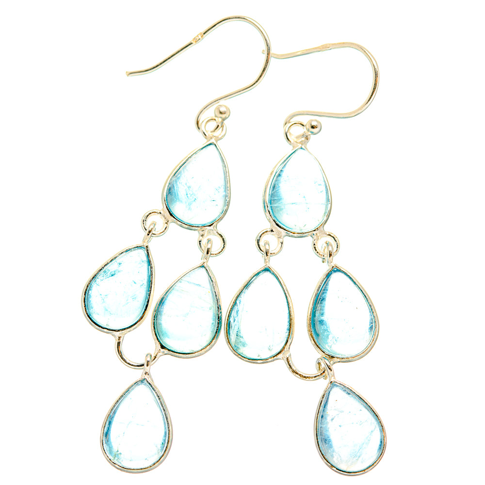 Aquamarine Earrings handcrafted by Ana Silver Co - EARR427613 - Photo 2