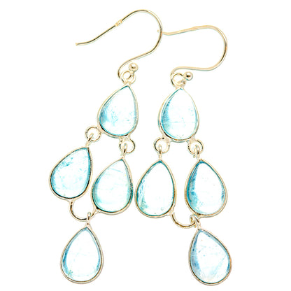Aquamarine Earrings handcrafted by Ana Silver Co - EARR427613 - Photo 2