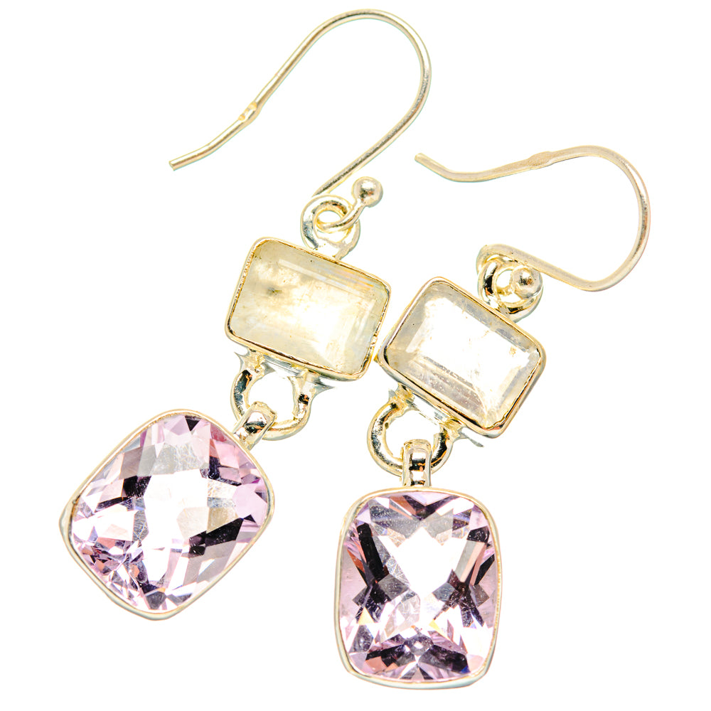 Kunzite Earrings handcrafted by Ana Silver Co - EARR427643 - Photo 2