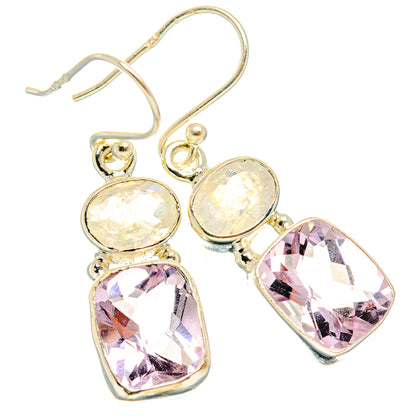 Kunzite Earrings handcrafted by Ana Silver Co - EARR427663 - Photo 2