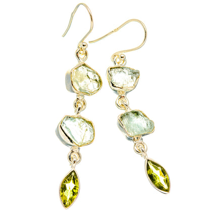 Aquamarine Earrings handcrafted by Ana Silver Co - EARR427687 - Photo 2
