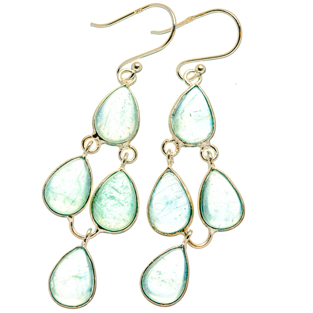 Aquamarine Earrings handcrafted by Ana Silver Co - EARR427694 - Photo 2
