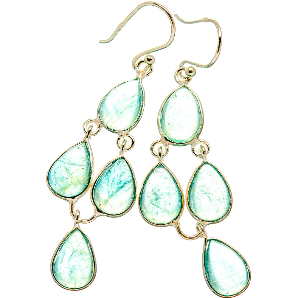 Aquamarine Earrings handcrafted by Ana Silver Co - EARR427715 - Photo 2
