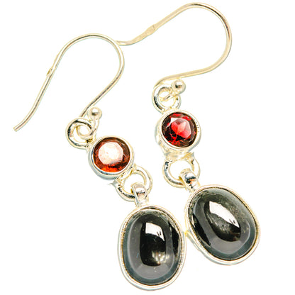 Star Diopside Earrings handcrafted by Ana Silver Co - EARR427719 - Photo 2