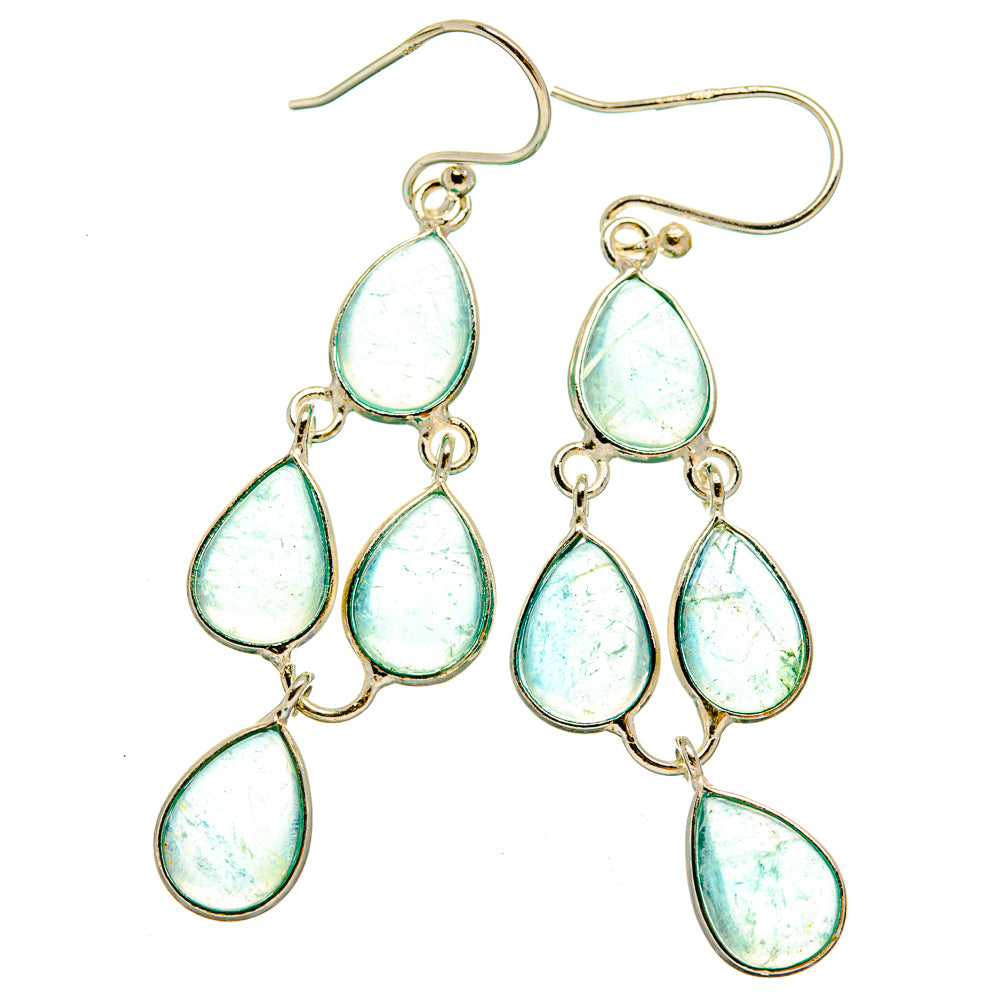 Aquamarine Earrings handcrafted by Ana Silver Co - EARR427737 - Photo 2