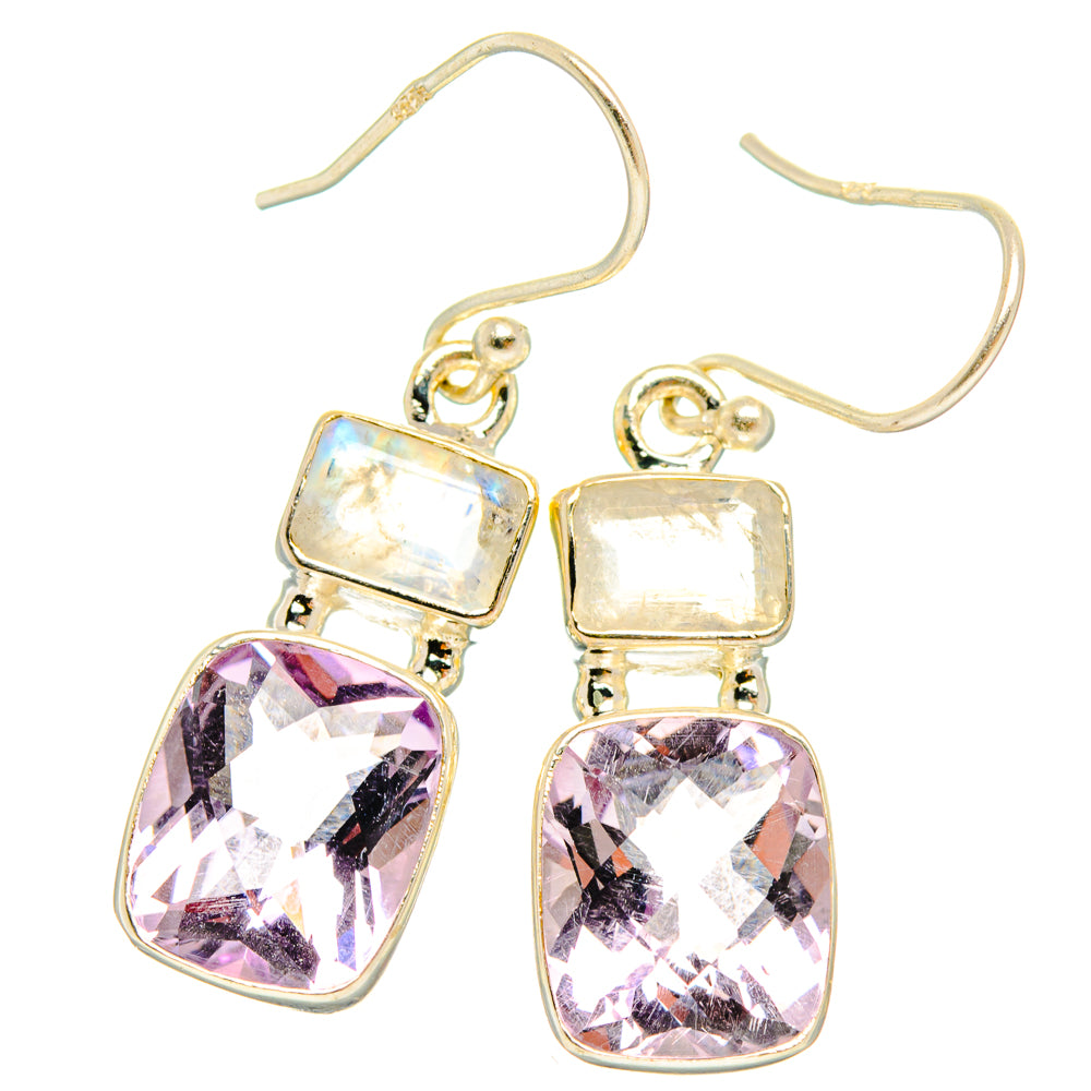 Kunzite Earrings handcrafted by Ana Silver Co - EARR427752 - Photo 2