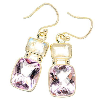 Kunzite Earrings handcrafted by Ana Silver Co - EARR427752 - Photo 2