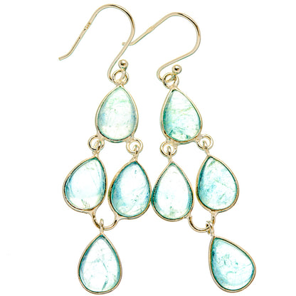 Aquamarine Earrings handcrafted by Ana Silver Co - EARR427755 - Photo 2