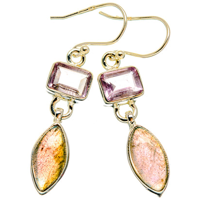 Labradorite Earrings handcrafted by Ana Silver Co - EARR427770 - Photo 2