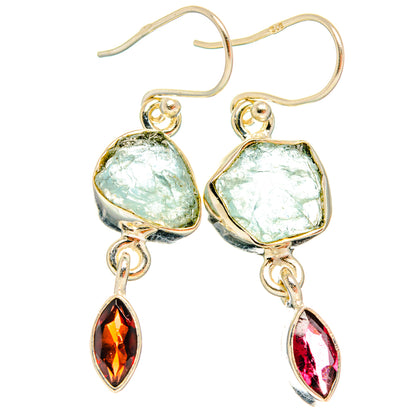 Aquamarine Earrings handcrafted by Ana Silver Co - EARR427786 - Photo 2