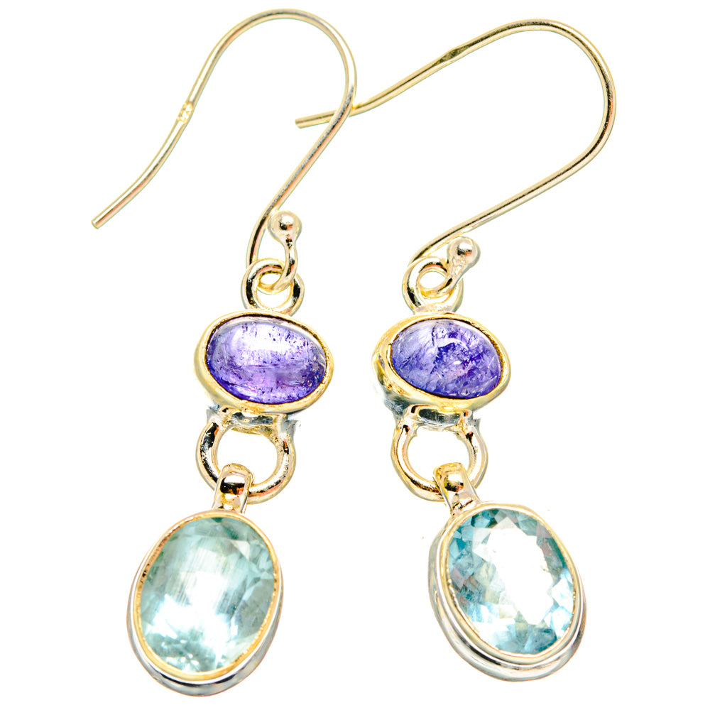 Aquamarine Earrings handcrafted by Ana Silver Co - EARR427793 - Photo 2