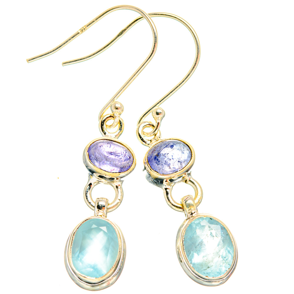 Aquamarine Earrings handcrafted by Ana Silver Co - EARR427812 - Photo 2
